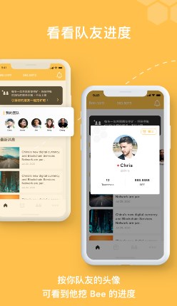 蜜蜂币bee交易界面