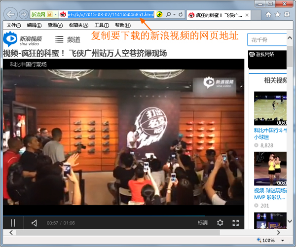 新浪视频下载到电脑操作指南