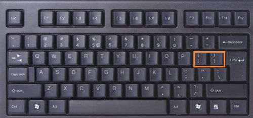 电脑键盘各类括号输入方法详解