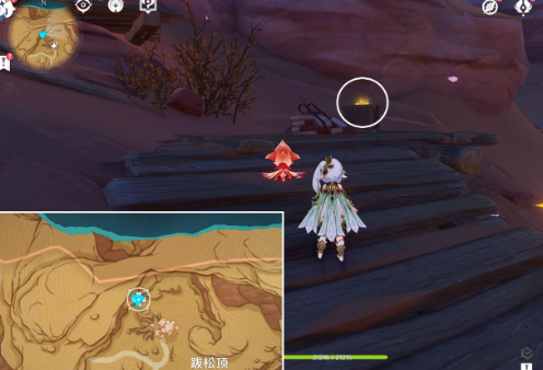 跋松顶栈道玉帛实机截图