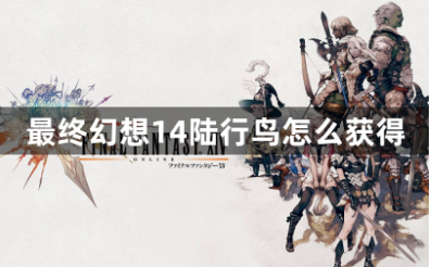最终幻想14陆行鸟获取全流程解析