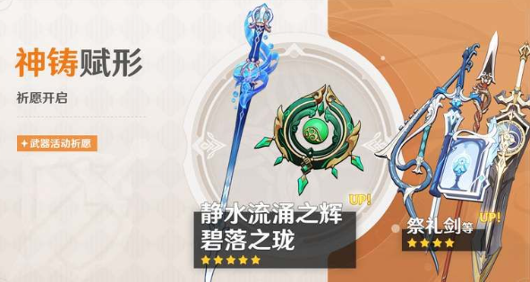 原神静水流涌之辉适配角色深度解析