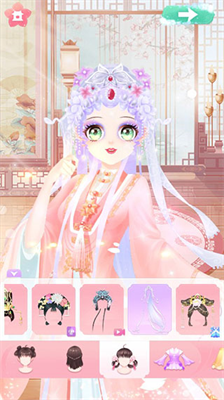 古风换装界面展示